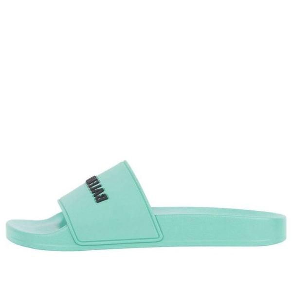 

Тапочки pool slides 'mint' Balenciaga, зеленый