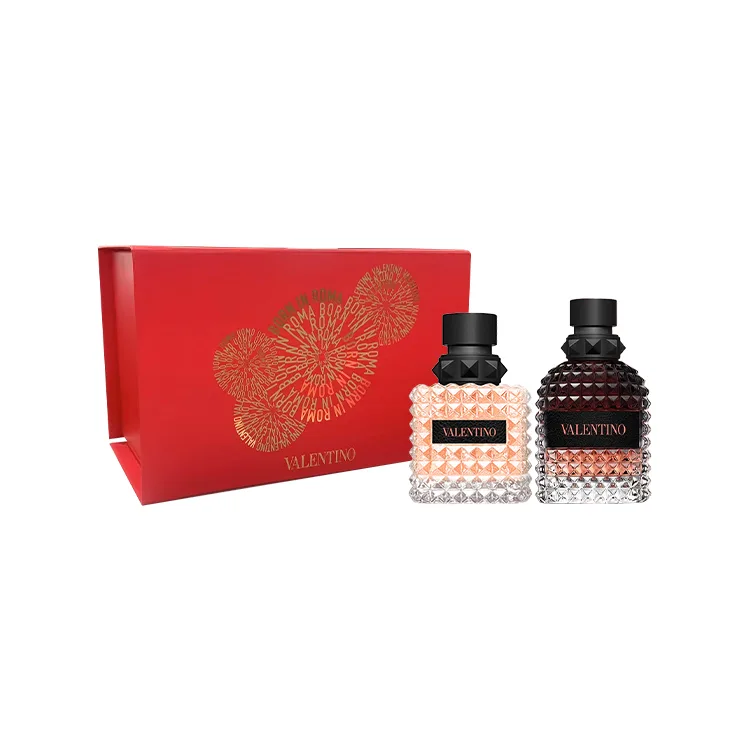 Valentino Набор парфюма Sunset Miss Twilight Gentleman EDP EDT с древесно-фруктовым ароматом, Christmas Sunset Miss Perfume 30ml+Sunset Mister Perfume 50ml — фото 4
