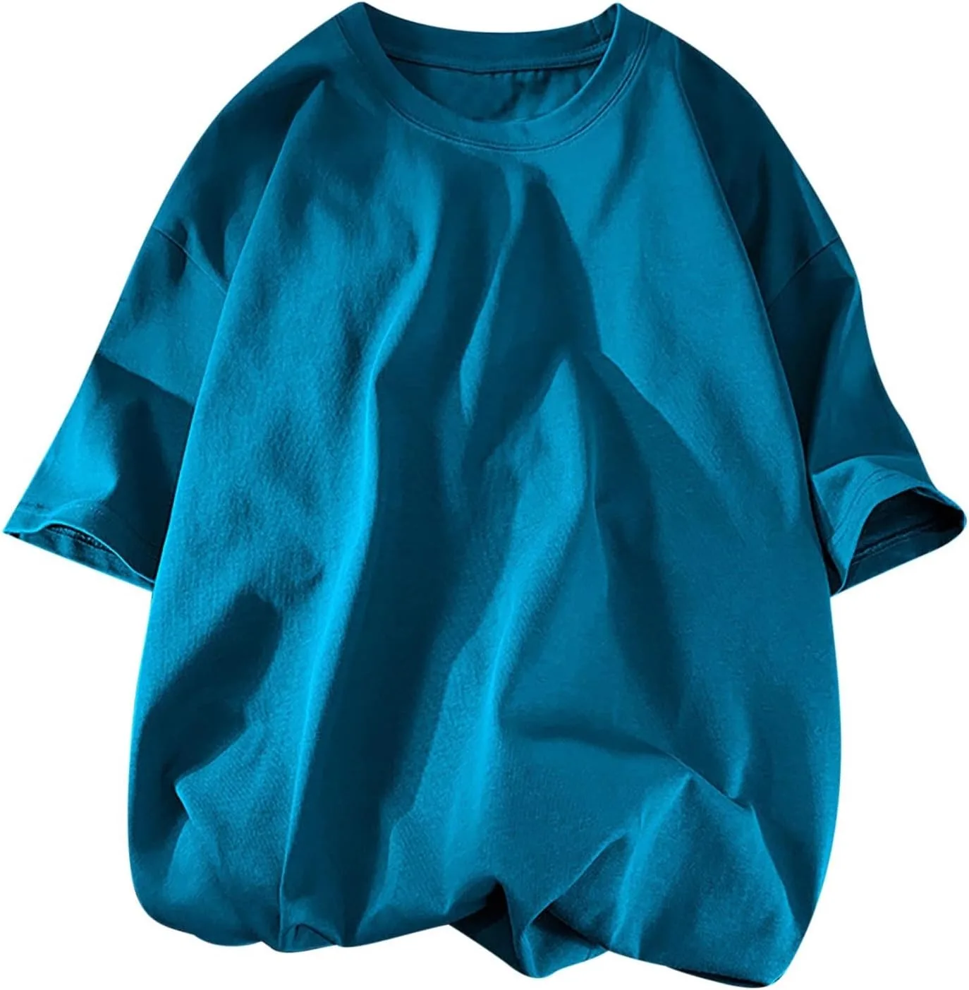 

Мужская футболка с классическим кроем и коротким рукавом QUNPIU