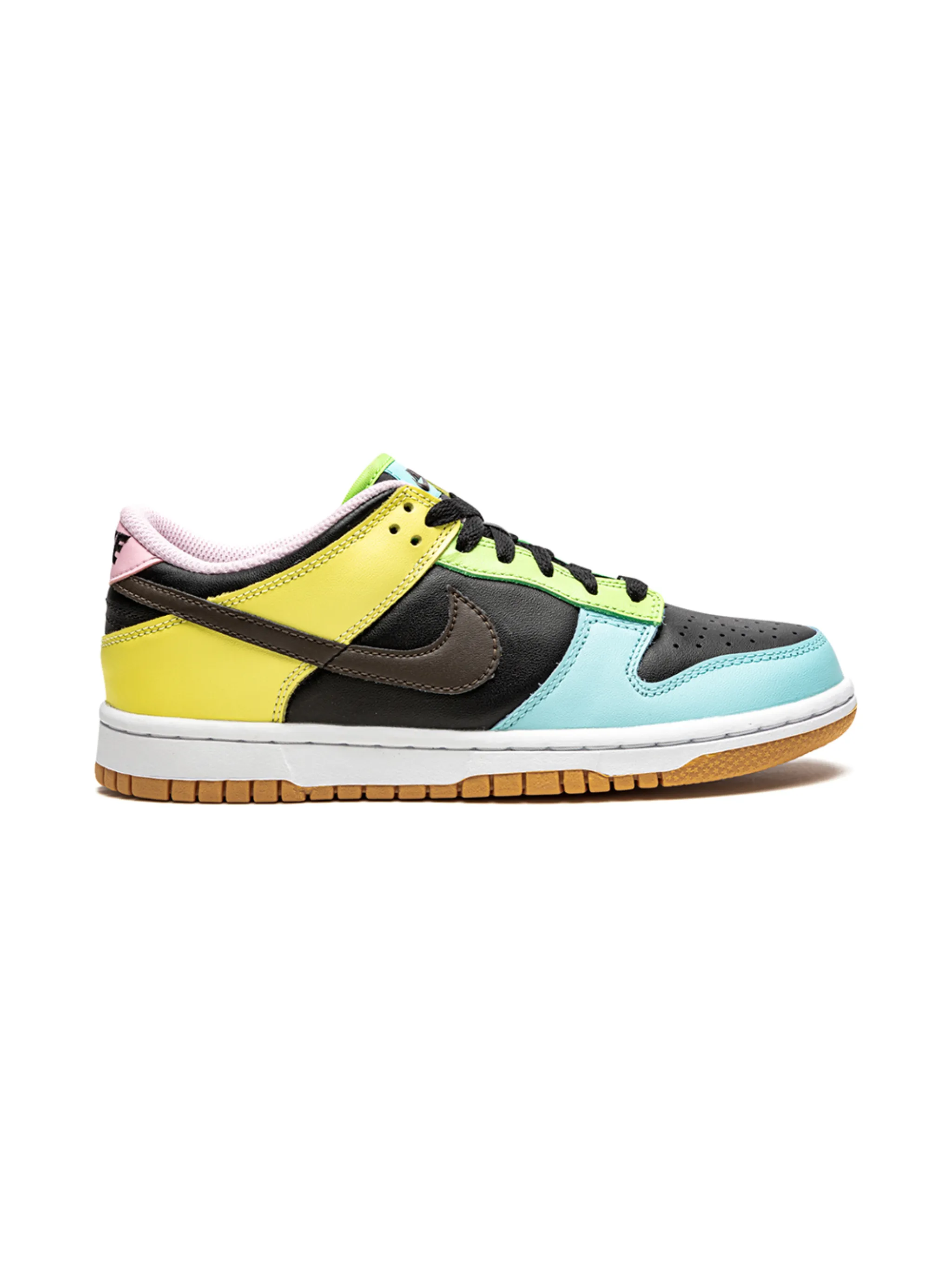 Кроссовки Dunk Low SE Free.99 Nike Kids, черный — фото 2