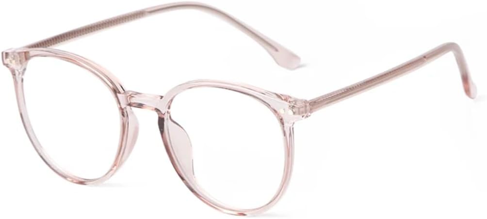 

Солнцезащитные очки с защитой UV400 | Прозрачные линзы, оправа на заклепках | Для женщин и мужчин, для занятий спортом на открытом воздухе и вождения DSVIGF, C10 Clear Pink