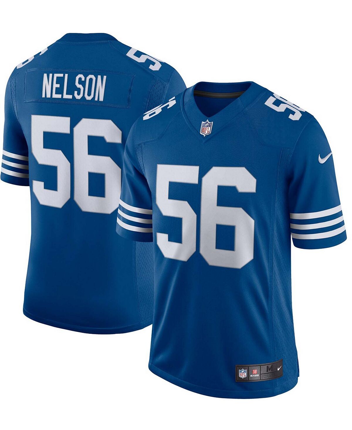 

Мужская майка Quenton Nelson Royal Indianapolis Colts Alternate Vapor Limited Nike