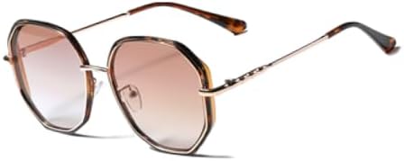 

2027 Большие многоугольные солнцезащитные очки для женщин, модные винтажные солнцезащитные очки с защитой от УФ-излучения okulary przeciwsloneczne damskie MTZJH, C1 Leopard