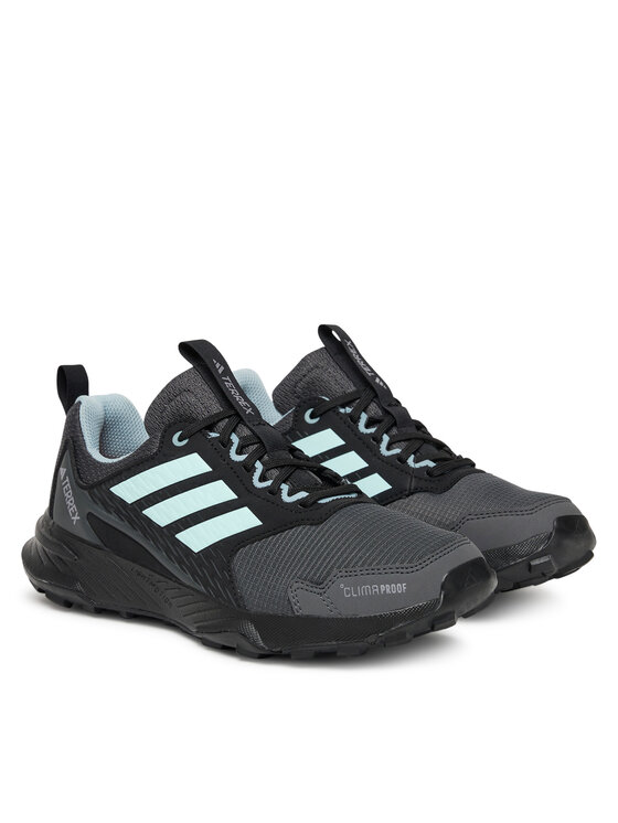 Беговые кроссовки Terrex Tracefinder 2 CLIMAPROOF Trail Running Shoes JI0278 Adidas, серый — фото 2
