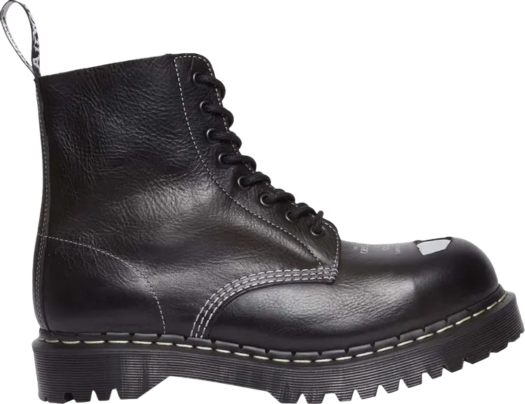 Кроссовки Wmns 1460 Pascal Bex Exposed Steel Toe Lace Up Boot 'Black Overdrive', черный