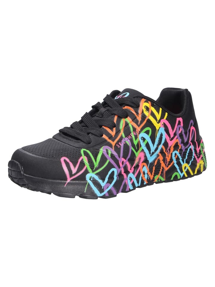 

Кроссовки на шнуровке Skechers Halbschuh, черный