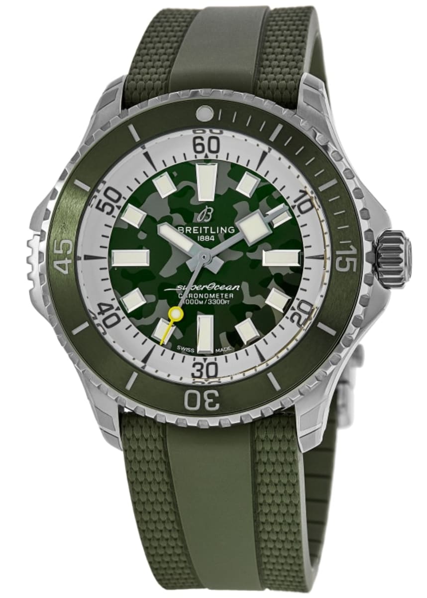 

Часы мужские Breitling, зеленый