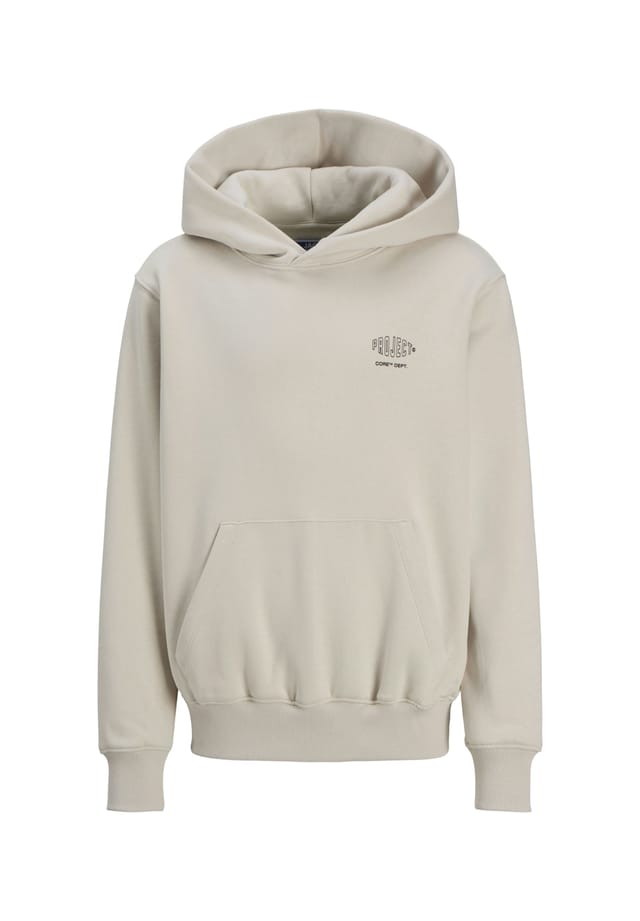 

Толстовка с капюшоном «Бетонный глобус» Jack & Jones, серый