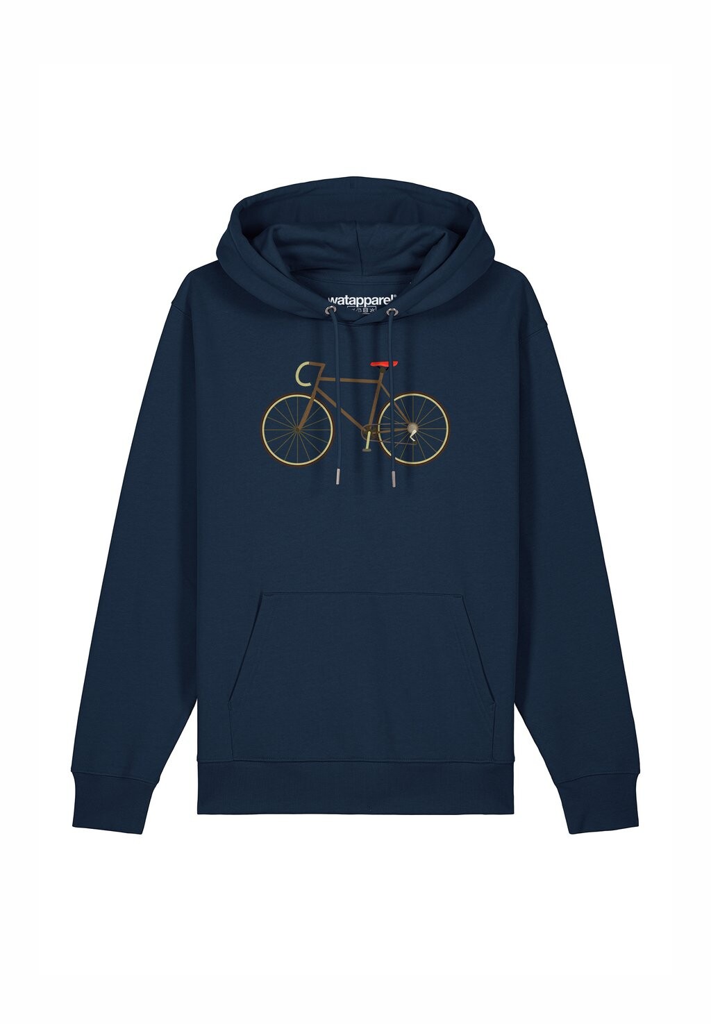 

Толстовка с капюшоном FAHRRAD watapparel, темно-синий