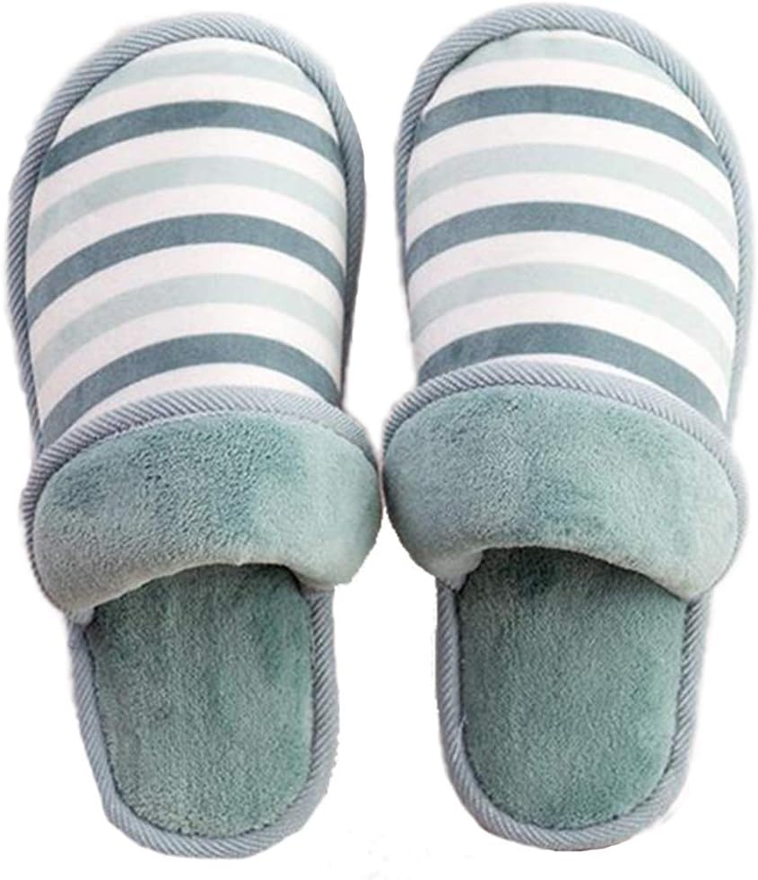 

Домашние тапочкиby с эффектом памяти для мужчин и женщин, хлопковые, уютные с массажным эффектом, из льна, повседневные шлепанцы Xsby, синий