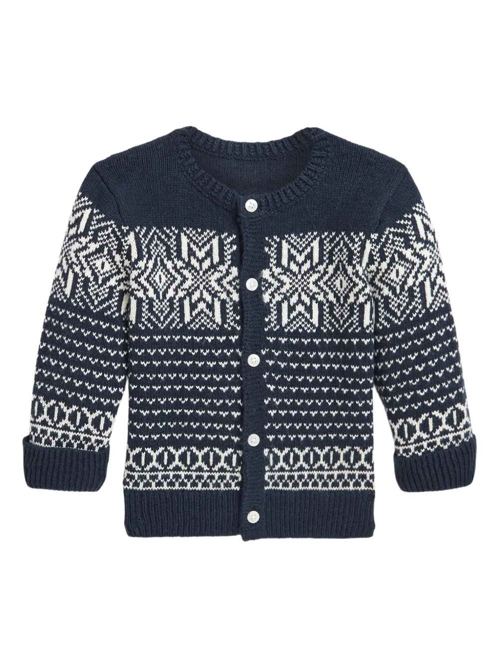 

Кардиган с узором POLO RALPH LAUREN KIDS, синий