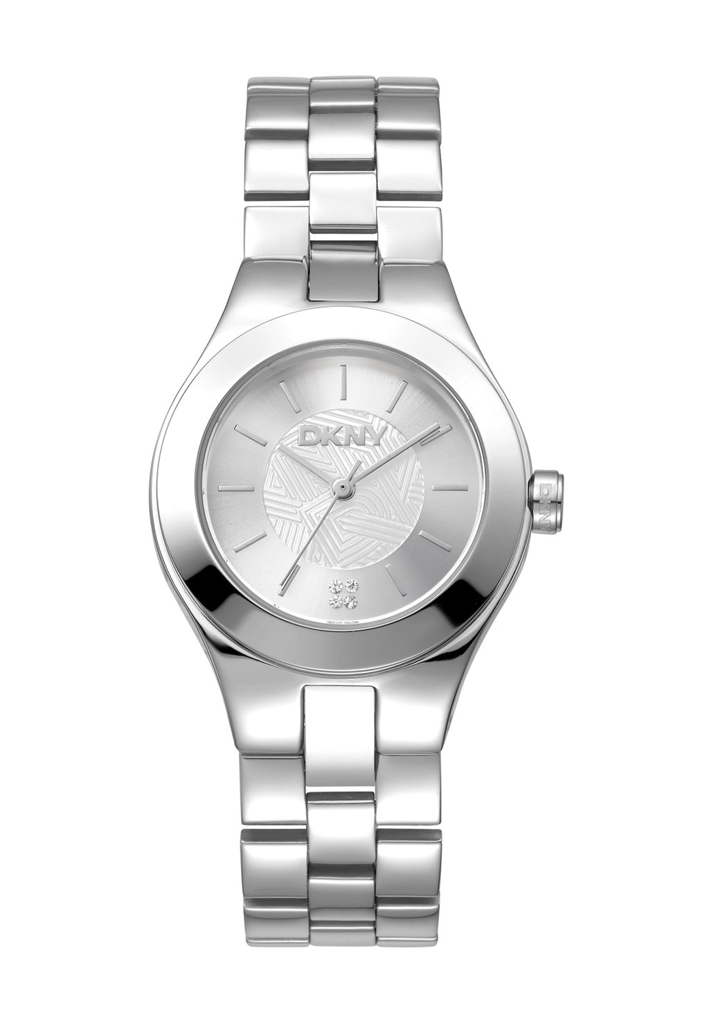 

Часы QUARZUHR PARSONS MIDI DKNY, серебряный