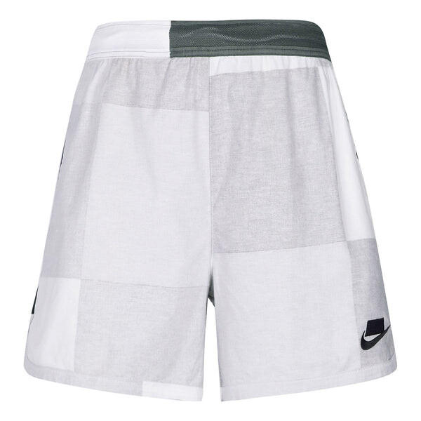 

Шорты men's splicing colorblock sports straight shorts gray Nike, мультиколор