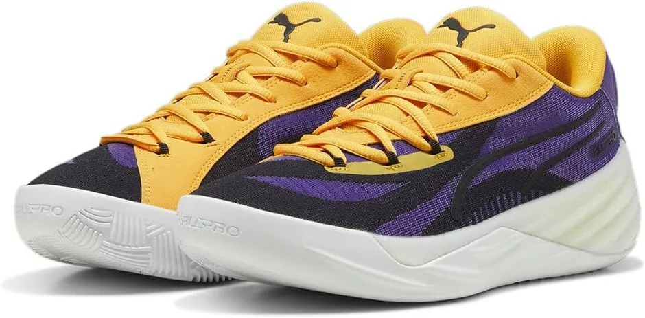 Спортивные кроссовки PUMA Unisex All-pro Nitro Team, желтый/розовый