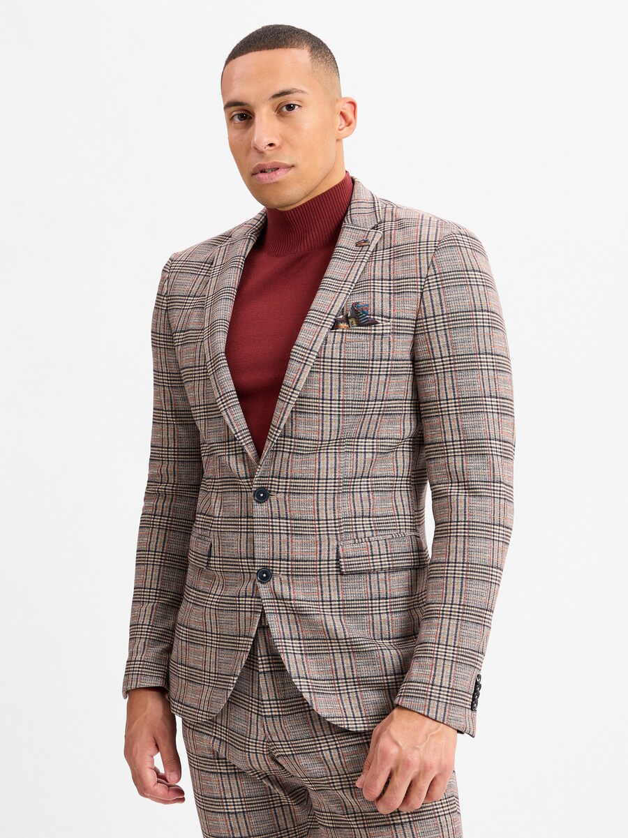 

Приталенный пиджак Finshley & Harding London Brixdon, бежевый