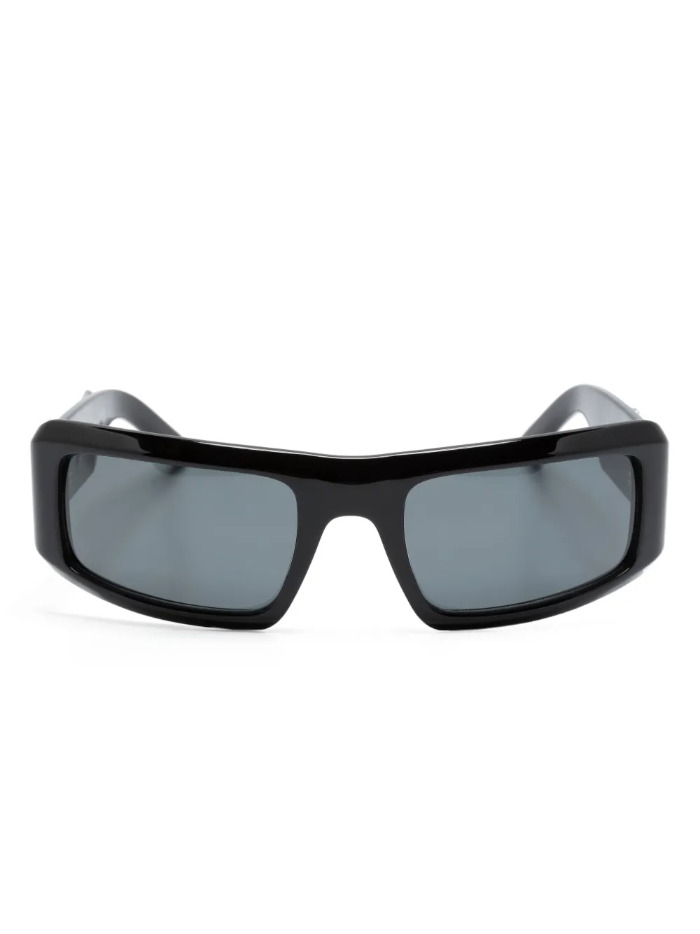

Солнцезащитные очки в прямоугольной оправе с логотипом Palm Angels Eyewear, черный