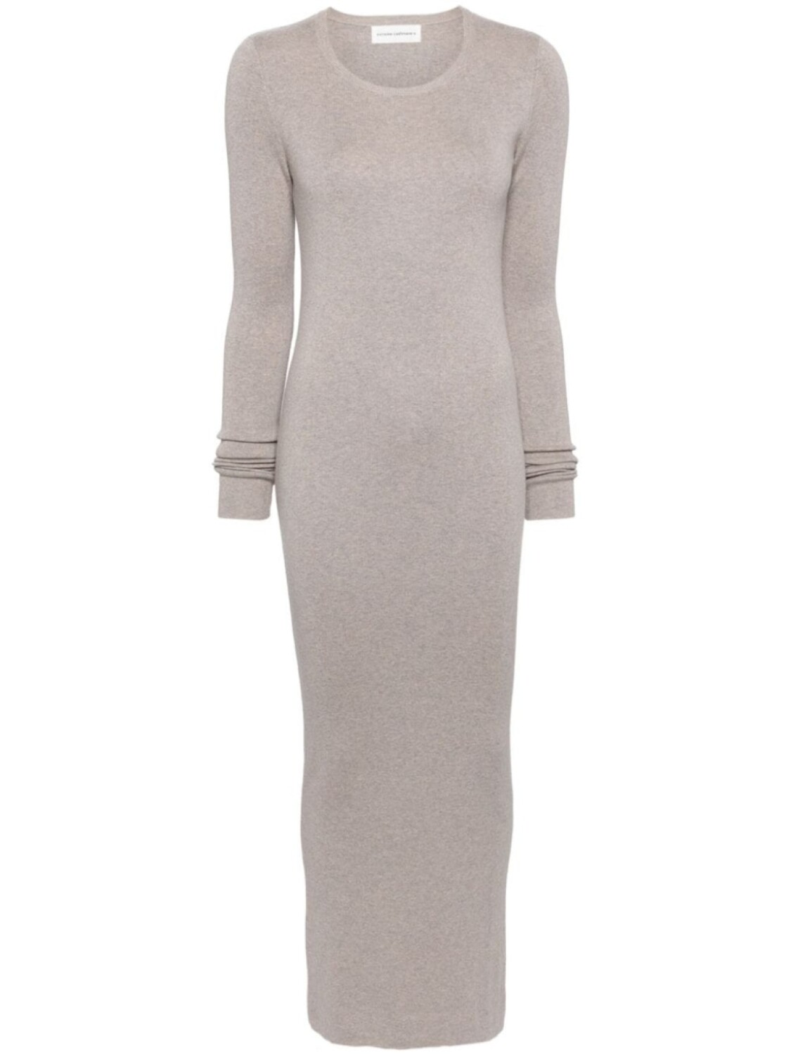 

Extreme cashmere трикотажное платье, нейтральный цвет