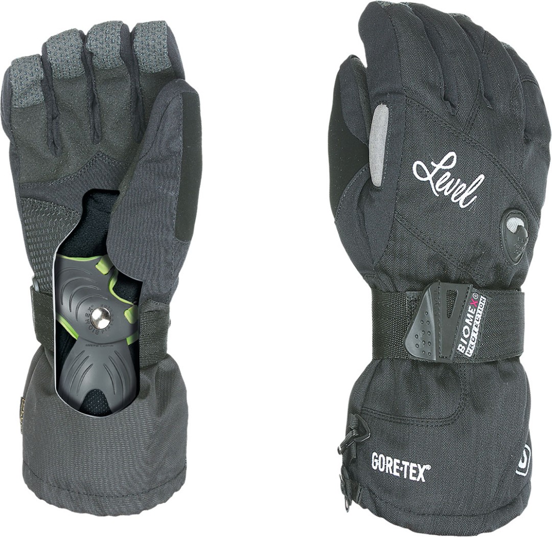 

Level Женские перчатки Women half pipe gtx black 7