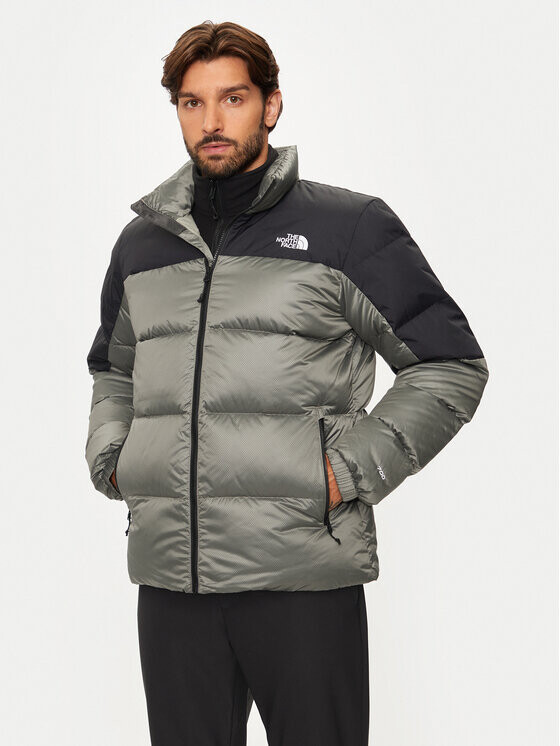 

Пуховик стандартного кроя The North Face, серый