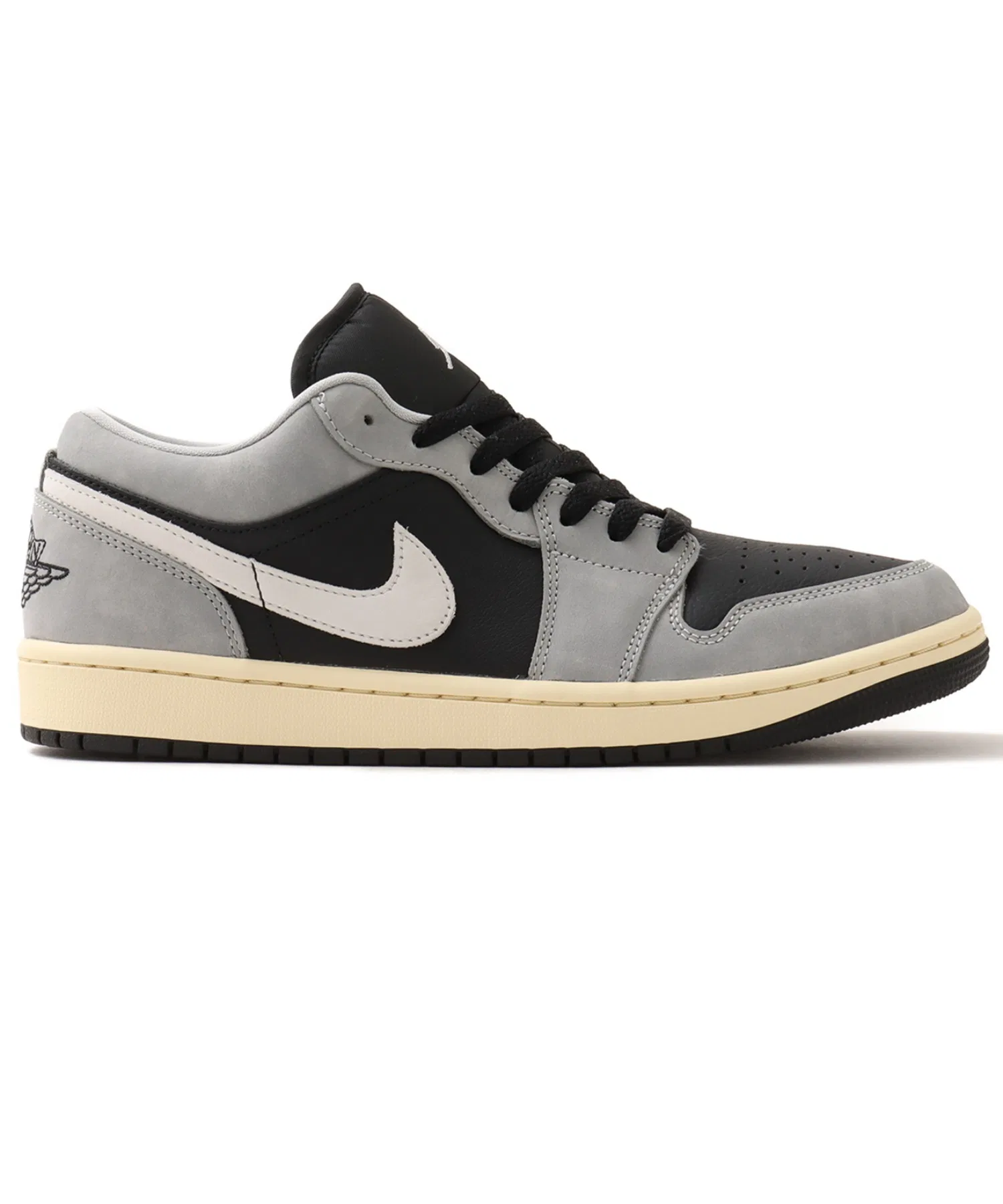 Мужские кроссовки Jordan Air Jordan 1 Low SE серые — фото 4