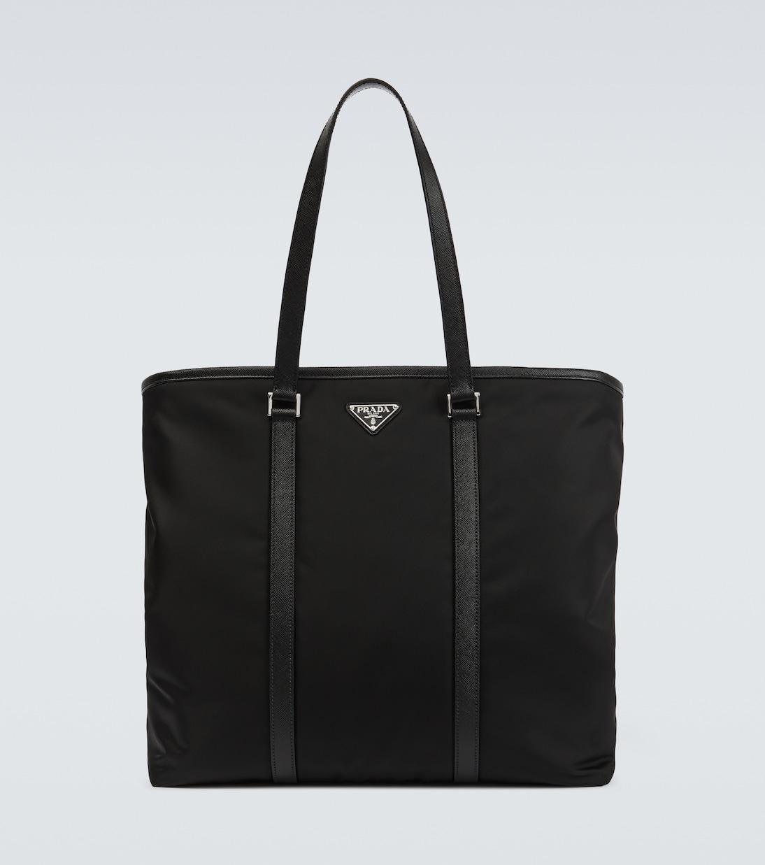 

Сумка-тоут с отделкой из Re-Nylon кожи Prada, черный
