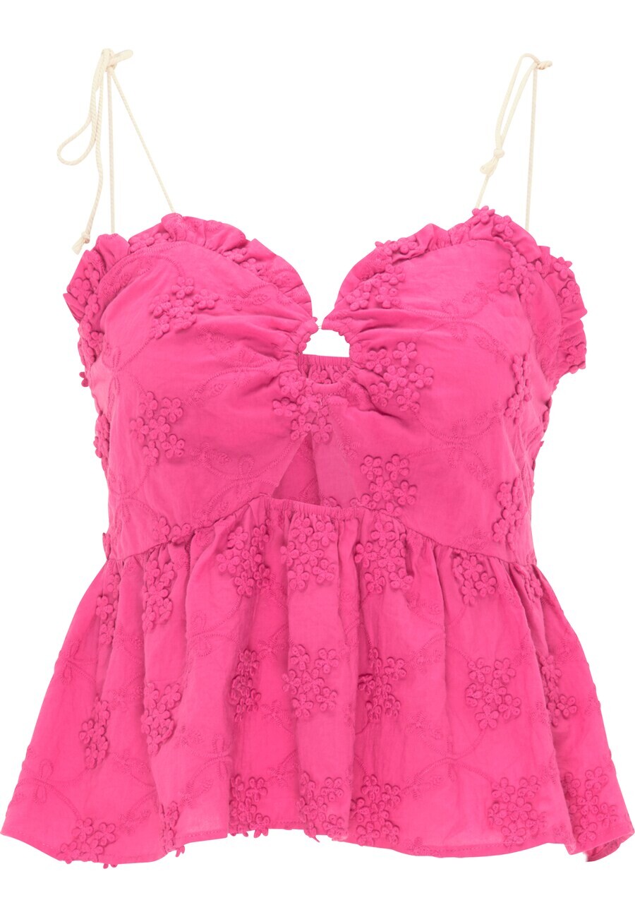 

Топ на тонких бретельках IZIA Top, розовый