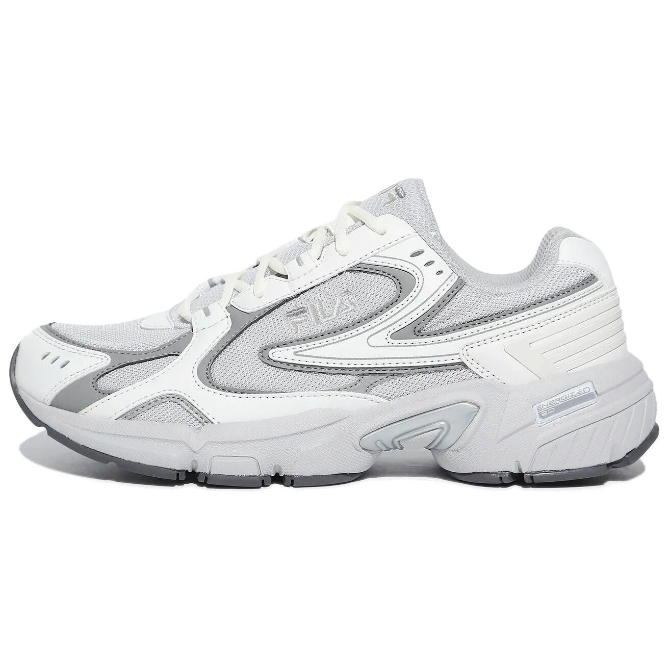 

Кроссовки FILA Recharge Lifestyle Shoes Unisex Low-top Gray/White, серый/белый