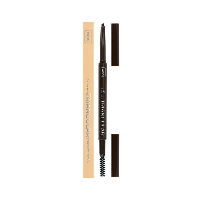 

Карандаш для бровей Lápiz para Cejas Slim Triangular Wibo, 02 Dark Brown