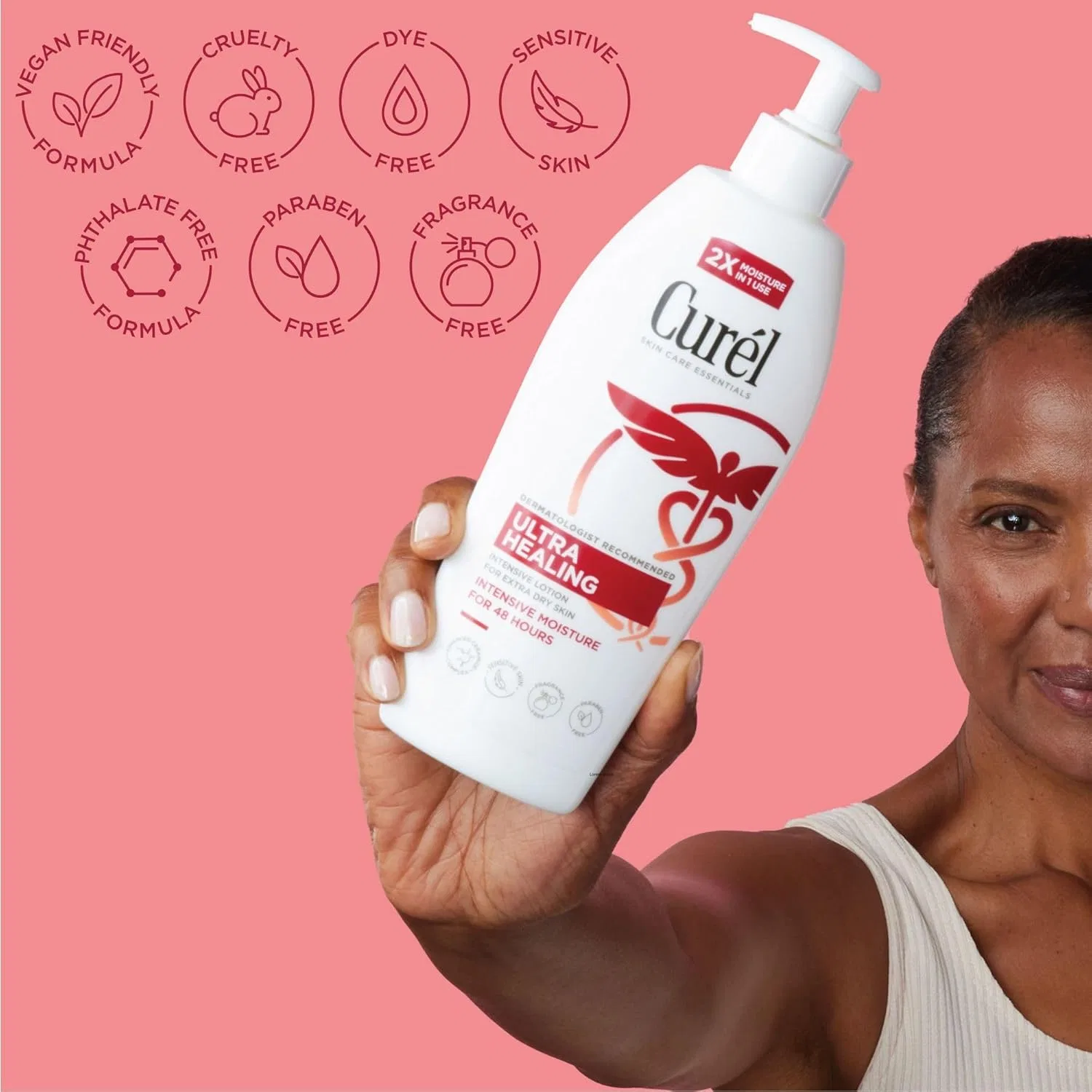 Интенсивный увлажняющий лосьон Curel Ultra Healing, 591 мл Curel — фото 3