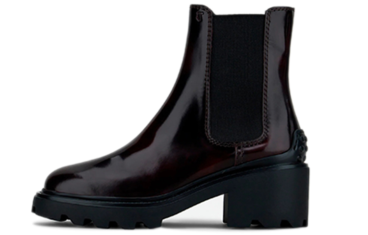 Челси-ботинки на массивной подошве женские TOD'S