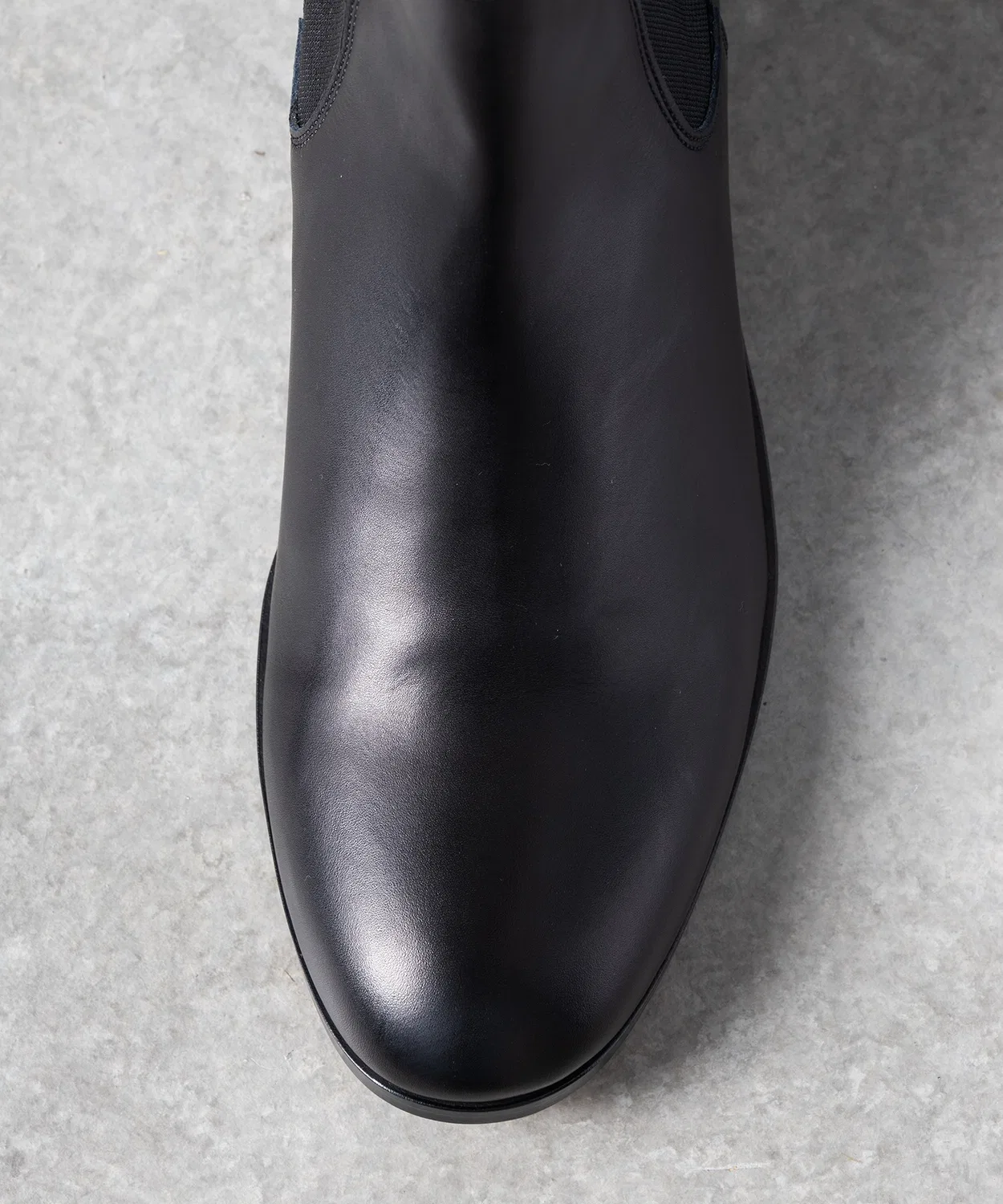 Ботинки кожаные PADRONE BL SIDE GORE BOOTS на молнии, 40, чёрные — фото 4