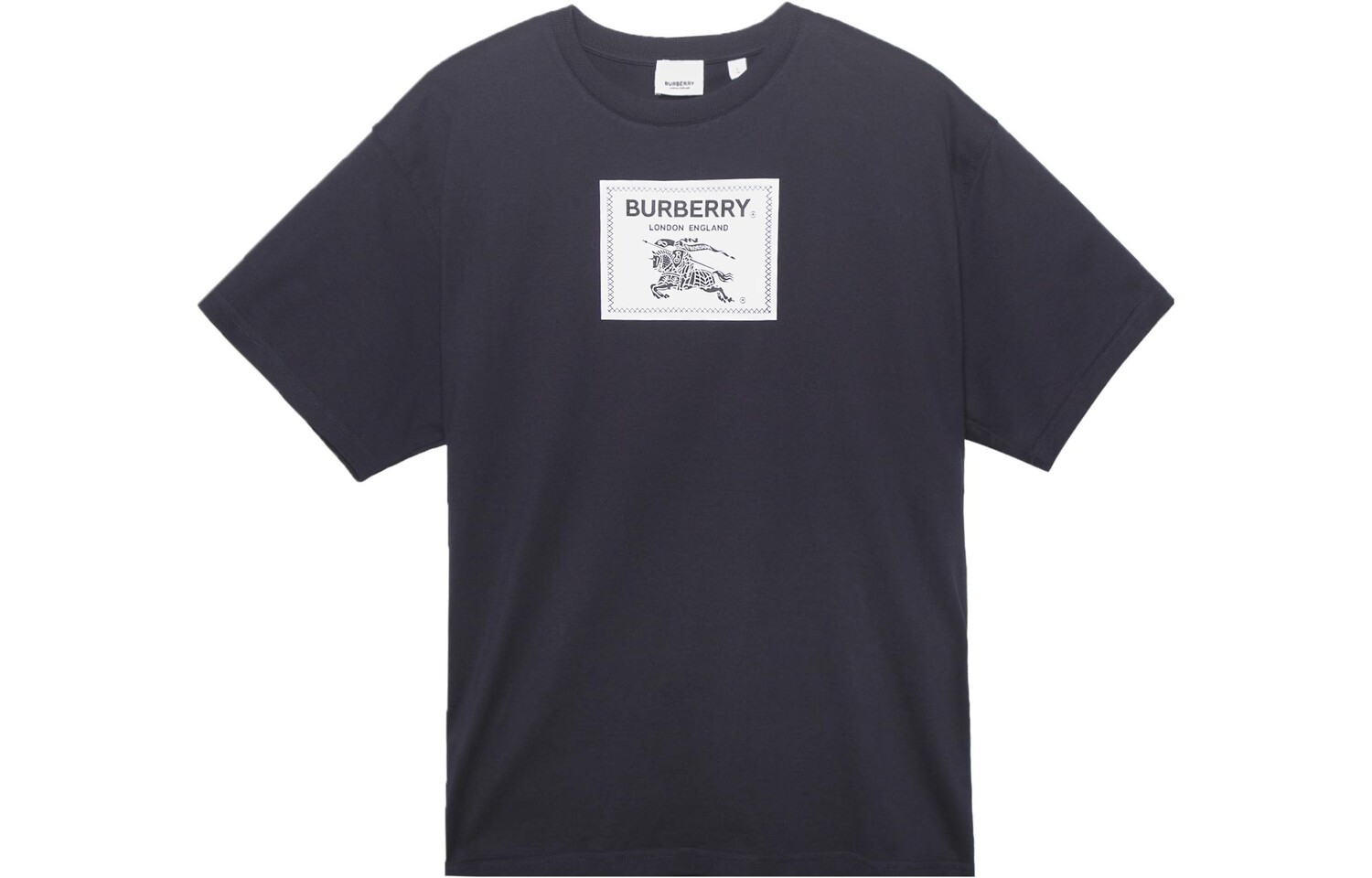 

Футболка из хлопка с надписью Prorsum Label Burberry, синий