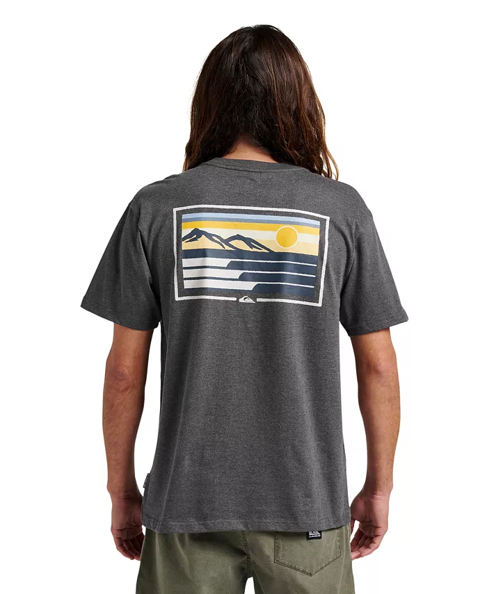 

Мужская футболка Coastal Vibes Quiksilver, серый