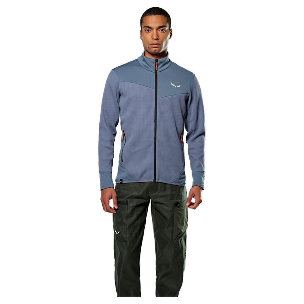 

Куртка Salewa Puez Waffle HYB Pl, серый