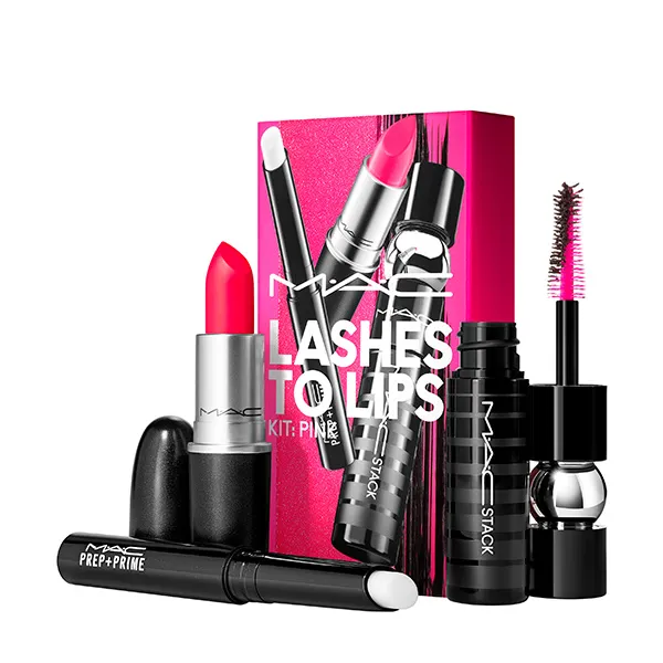 

Набор для макияжа губ и глаз Set Lashes To Lips Mac Cosmetics, цвет pink-wn