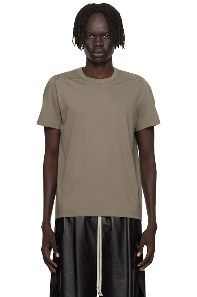 

Rick Owens Серая футболка с коротким рукавом "Конкордианс"