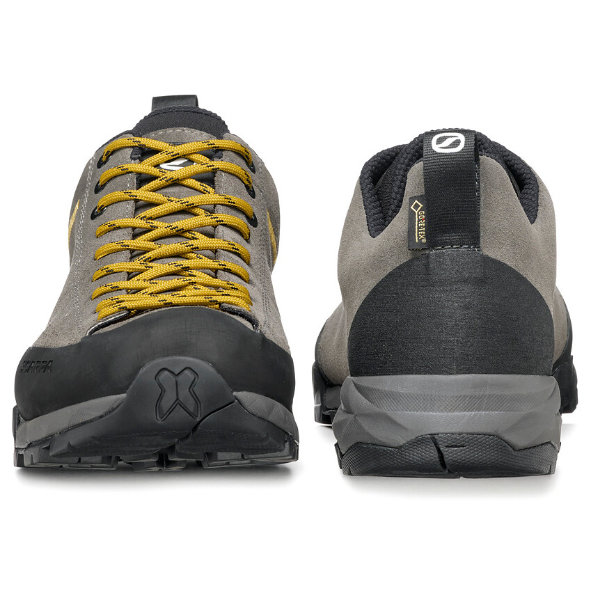 Мультиспортивная обувь Scarpa Mojito Trail GTX Wide, цвет Titanium/Mustard — фото 4