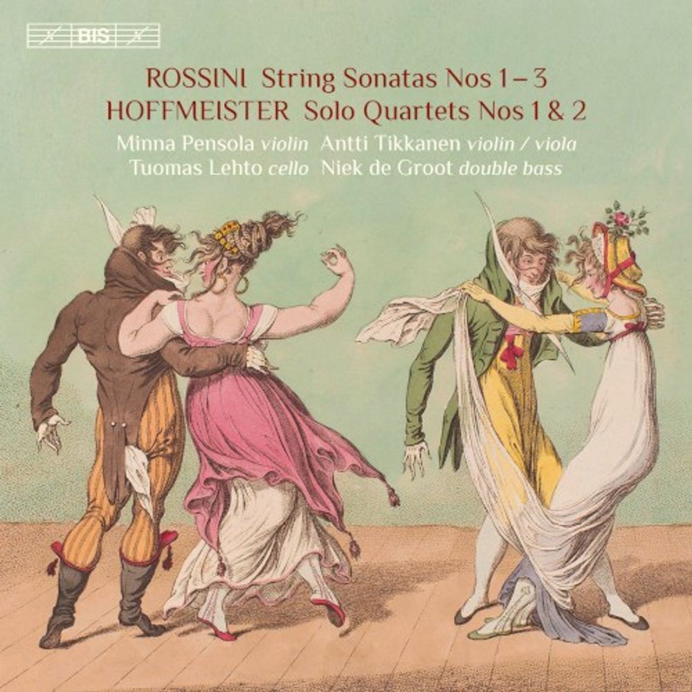 

Диск CD Rossini: String Sonatas Nos. 1-3 / Hoffmeister: Solo Quartets Nos. 1 & 2 [SACD] - Gioachino Rossini, Frank Hoffmeister