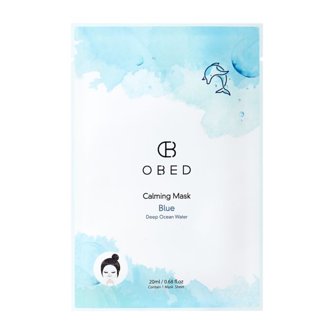 

Успокаивающая синяя маска для лица Obed, 20 мл