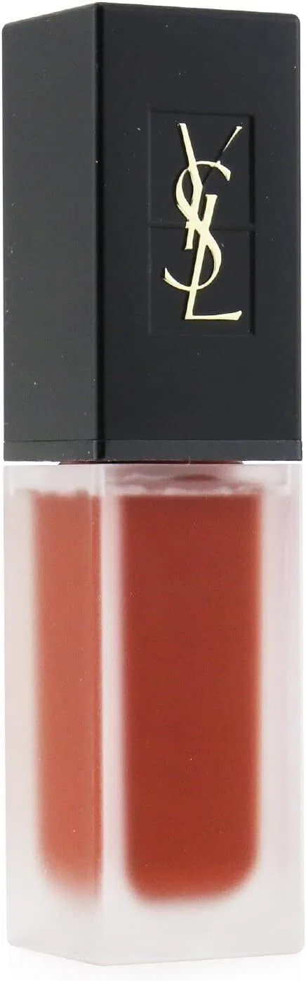 Матовая жидкая помада Yves Saint Laurent Tatouage Couture Velvet Cream, оттенок 212 Rouge Rebel, 6 мл — фото 3