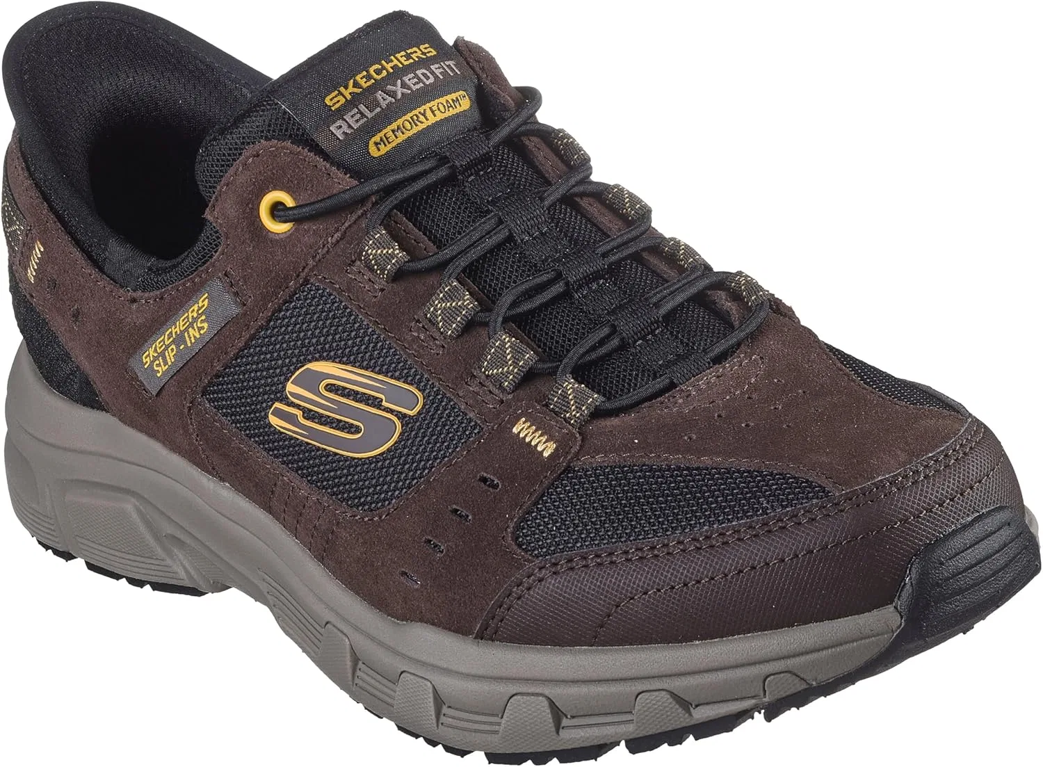 Мужские кроссовки Skechers Oak Canyon Consistent Winne Hands Free Slip-in, Brown — фото 4