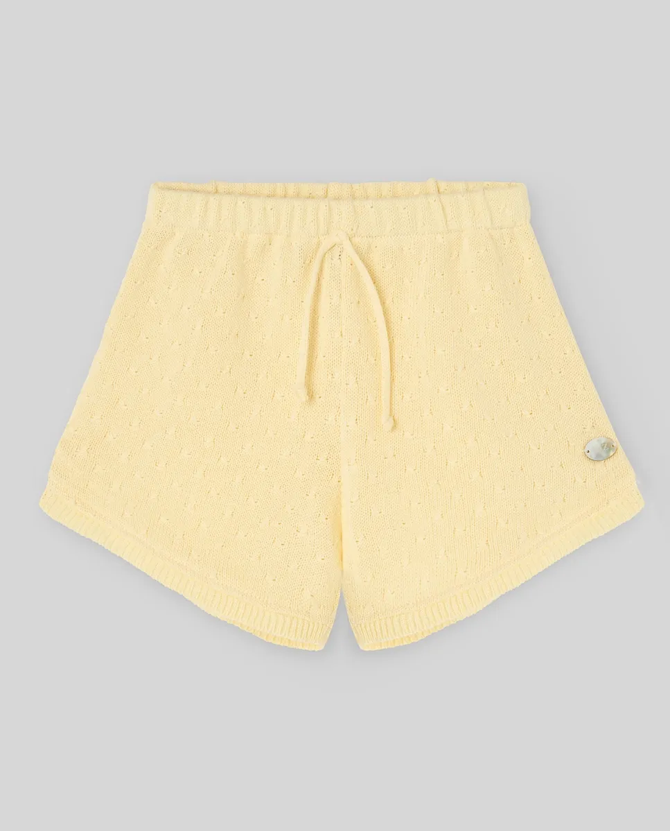 

Детские вязаные шорты для купания Paz Rodríguez, желтый