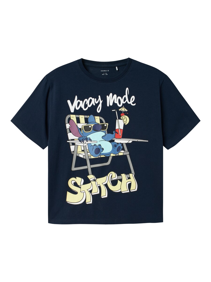 

Рубашка NAME IT NKMAbbu Stitch, цвет Navy/Dark blue