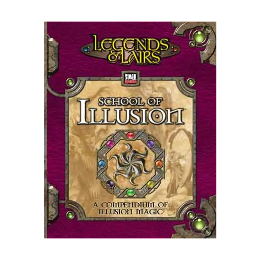 

School of Illusion, Legends & Lairs (d20), мягкая обложка