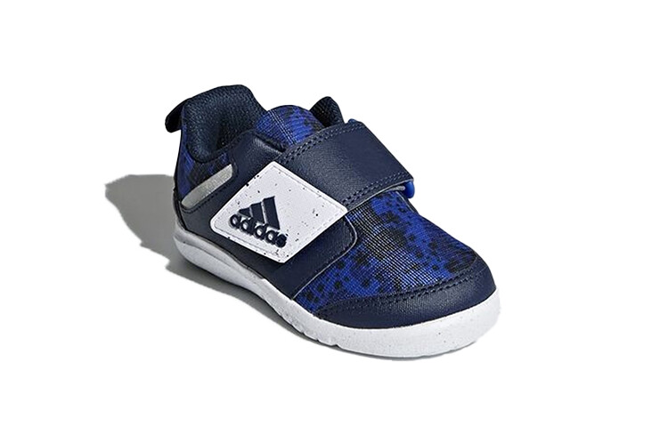 Кроссовки adidas Toddler Shoes TD Low-top White/Royal Blue/Fern Green — фото 3