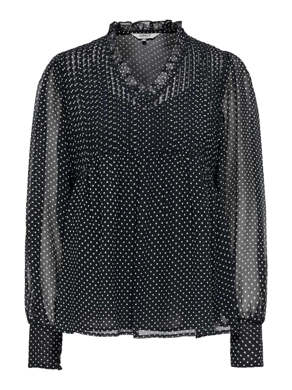 

ONLY Блузка 'ONLFEDJA' в черном цвете