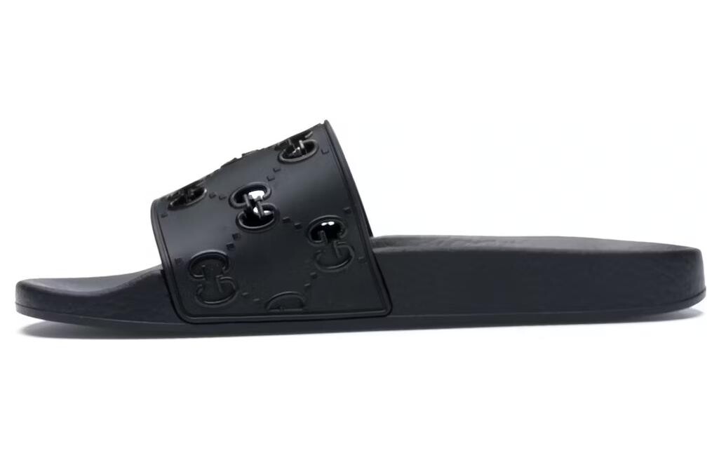 

Сандалии GUCCI GG Rubber Slides