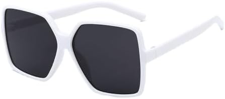 

Модные женские солнцезащитные очки большого квадратного размера для летнего отдыха на природе, винтажные очки в крупной оправе с защитой от УФ-излучения UV400 MTZJH, C6