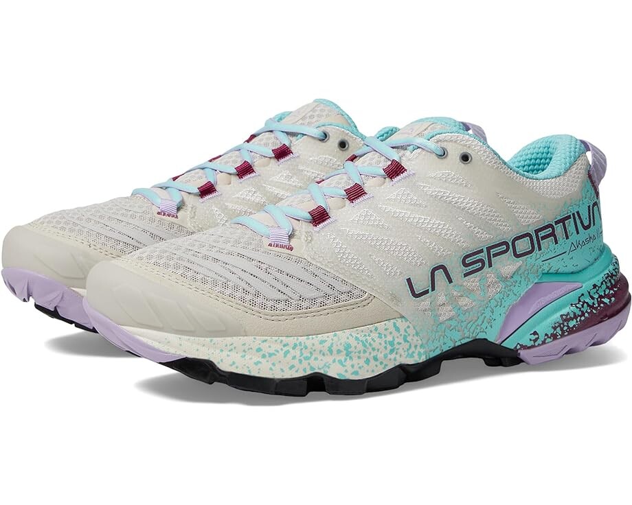 Кроссовки La Sportiva Akasha II, цвет Shadow/Red Plum