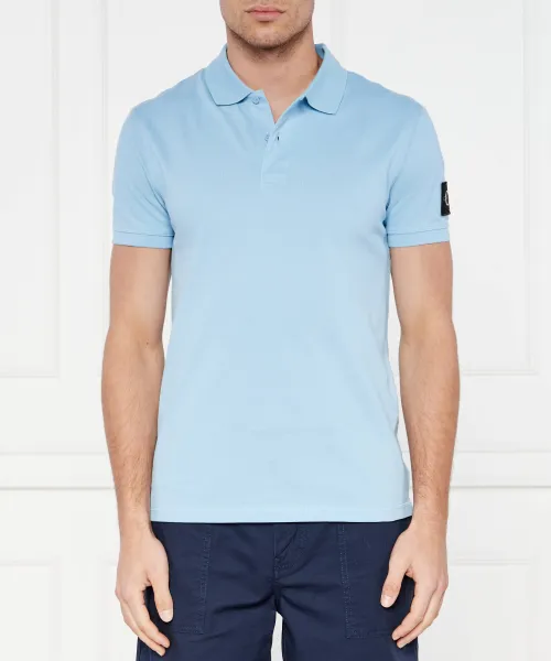 

Футболка поло Regular fit Calvin Klein Jeans, синий